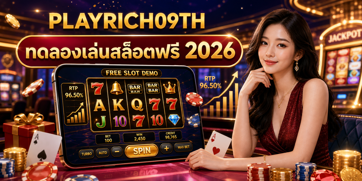ทดลองเล่นสล็อตฟรี PLAYRICH09TH 2026