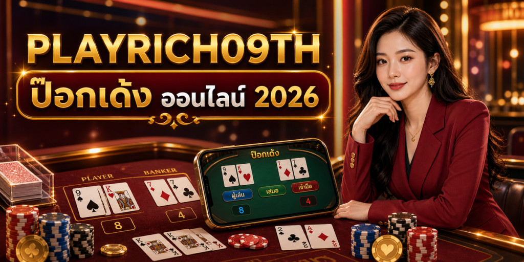 ป๊อกเด้ง ออนไลน์ cover PLAYRICH09TH 2026