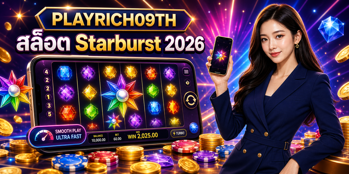 สล็อต Starburst PLAYRICH09TH 2026