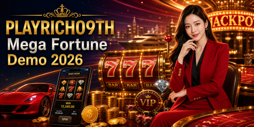 Mega Fortune Demo cover PLAYRICH09TH 2026