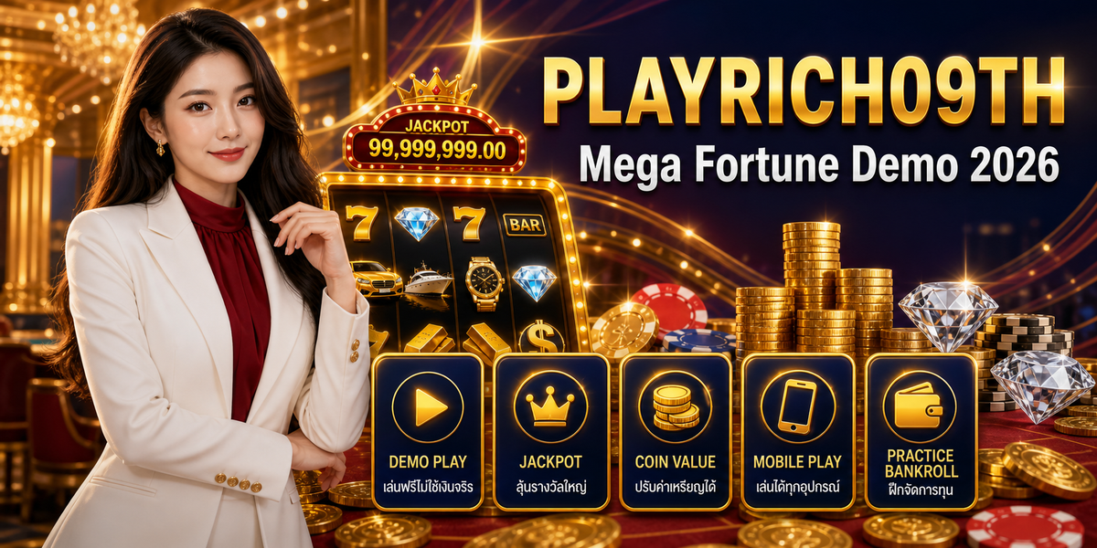สล็อต Mega Fortune Demo เพลย์ริช09 2026