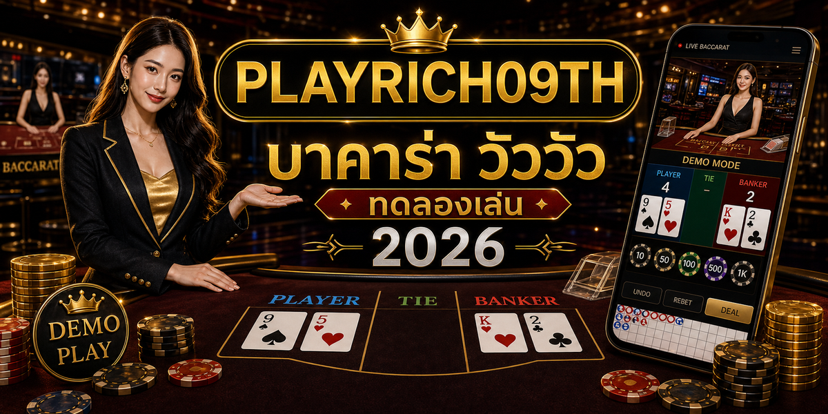 บทความ 6 บาคาร่า วัววัว PLAYRICH09TH 2026 cover