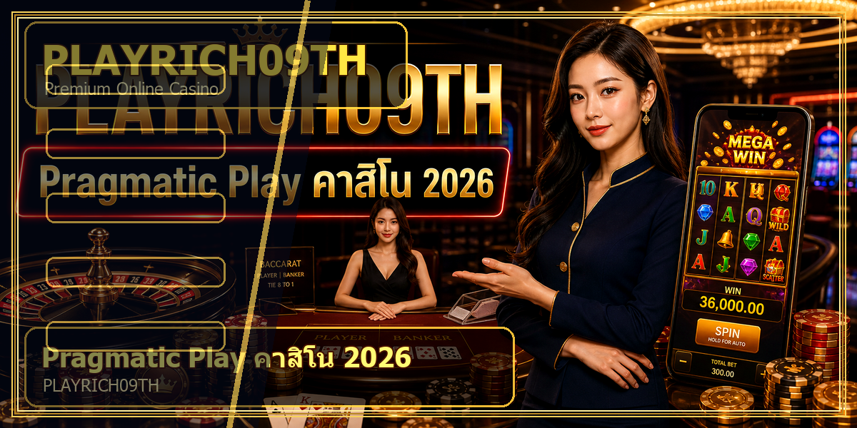 Pragmatic Play คาสิโน PLAYRICH09TH 2026 intro